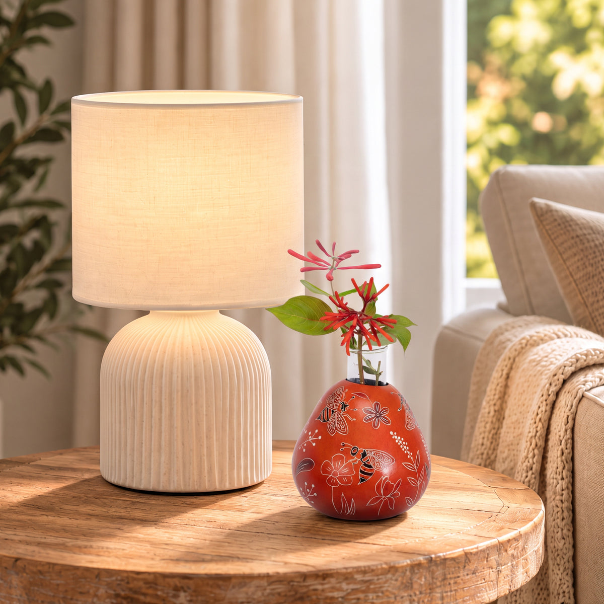 Wild Flowers - Gourd Bud Vase
