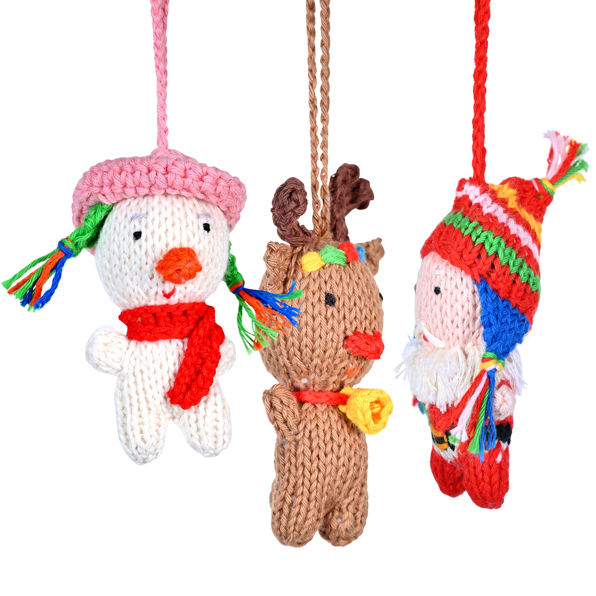 Christmas Pals Organic Cotton Ornament Mix