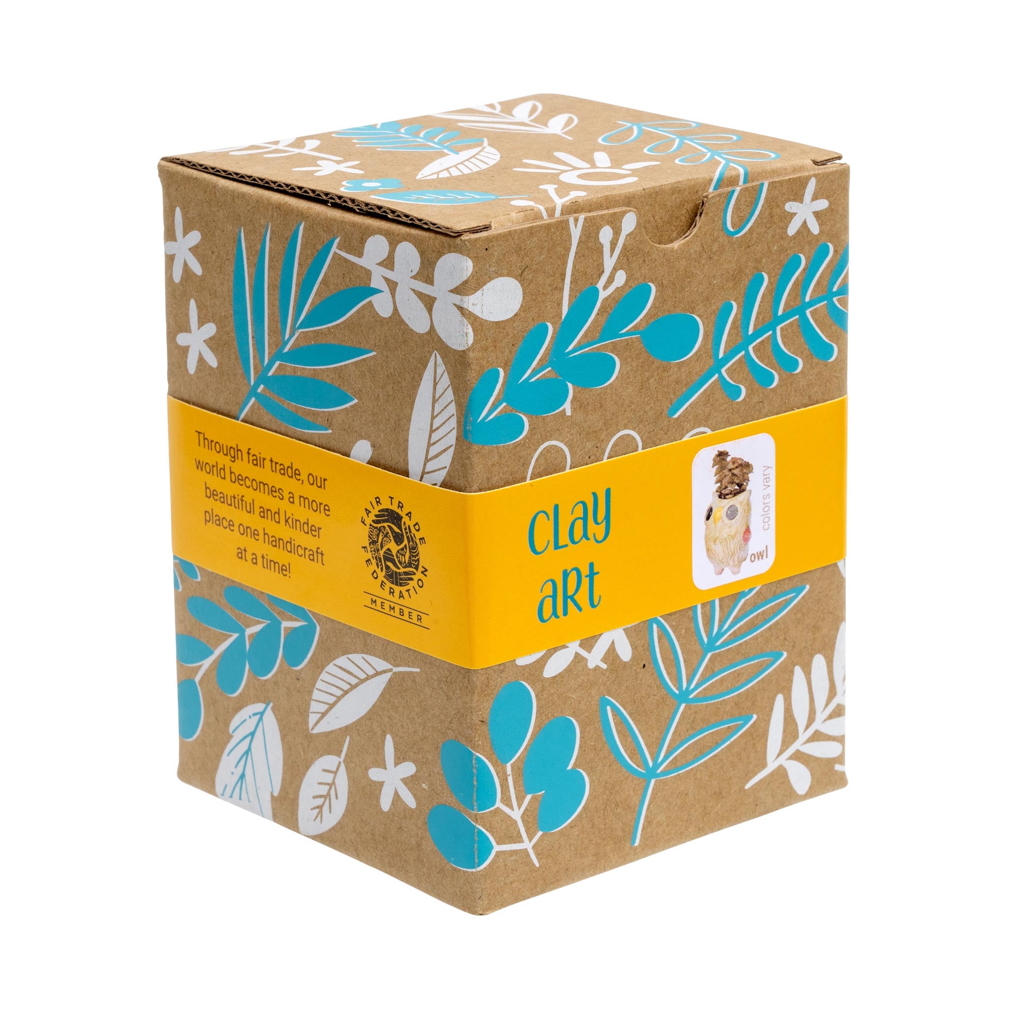 Owl - Swirly Ceramic Plant Pot - Mini - Assorted