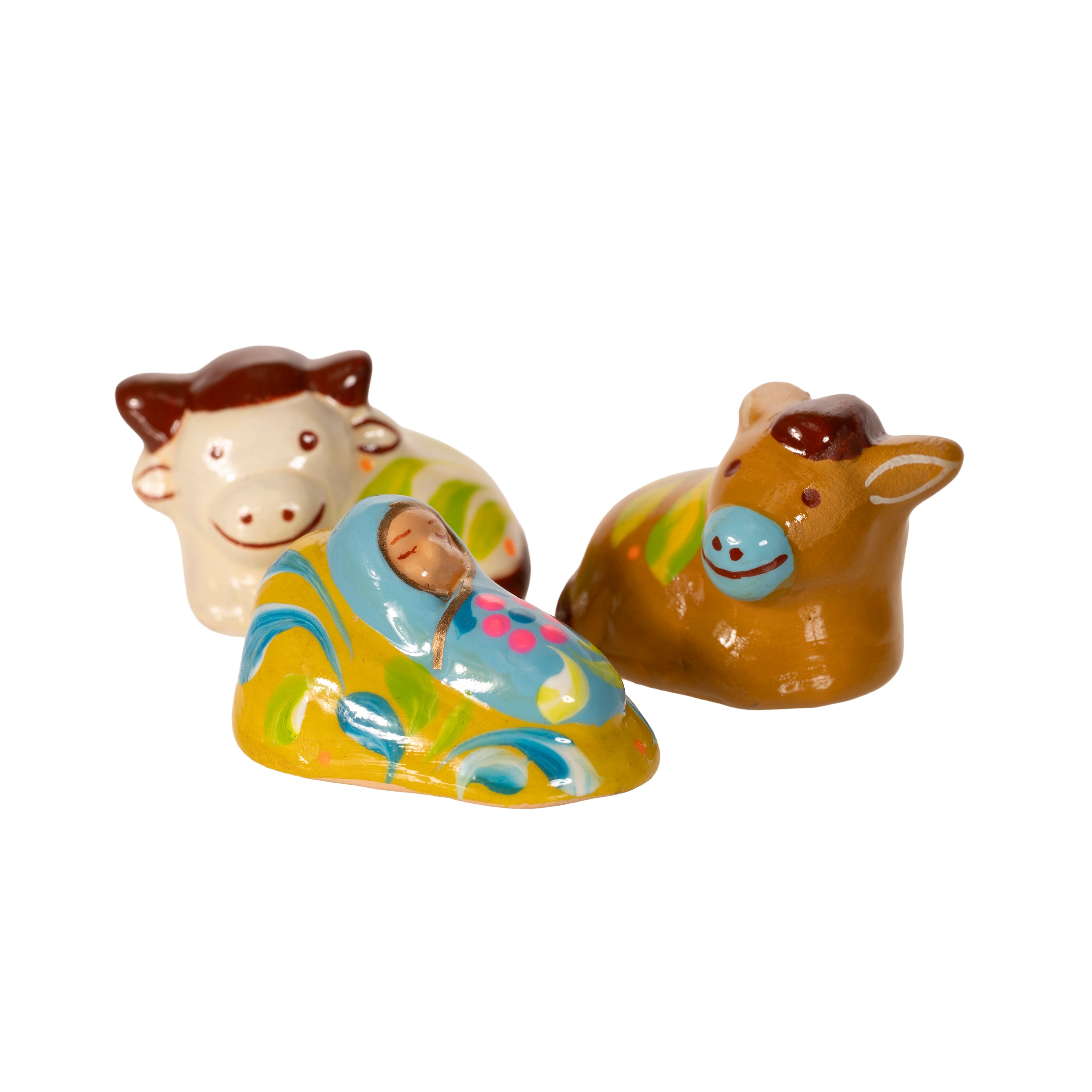 Confetti Ceramic Nativity Set of 5