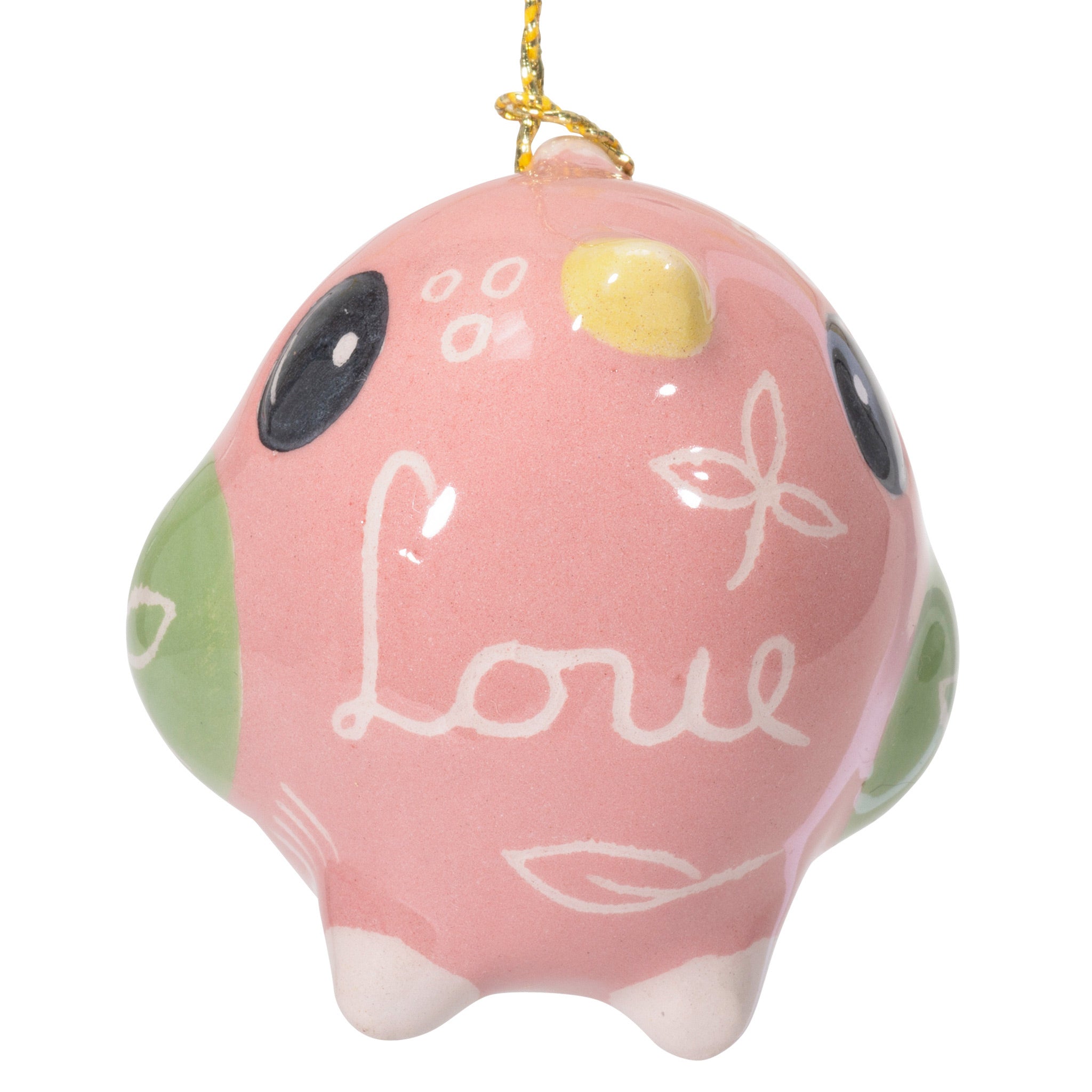 Charming Bird - Glazed Ornament