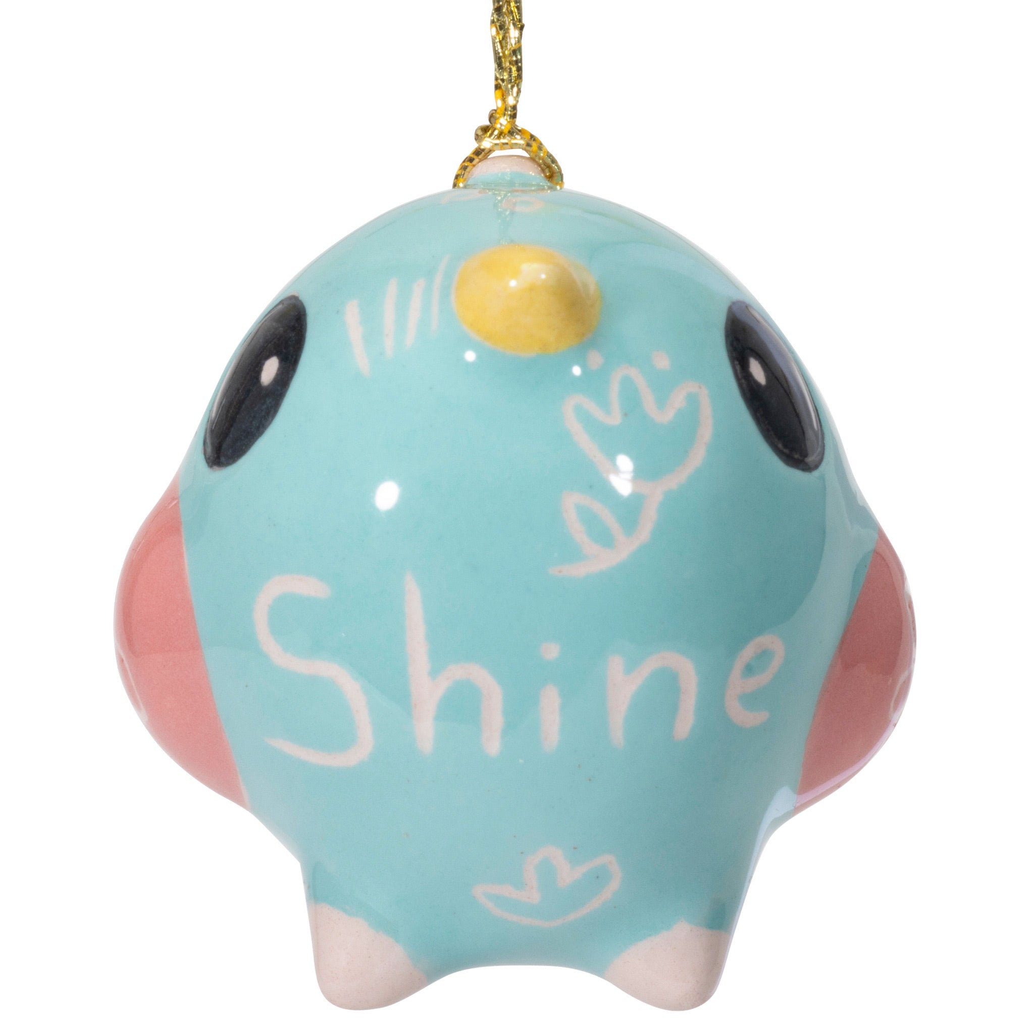 Charming Bird - Glazed Ornament