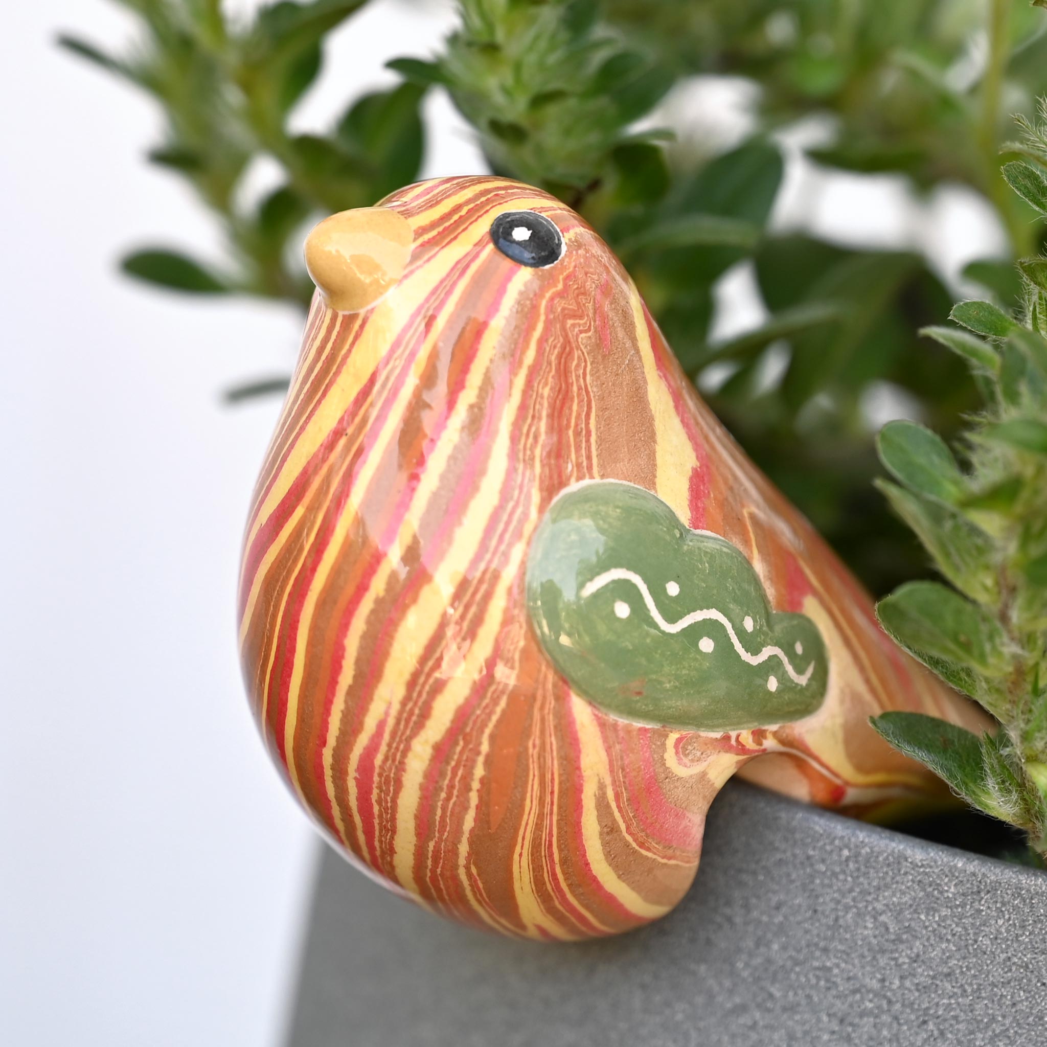 Bird - Swirled Pot Hugger