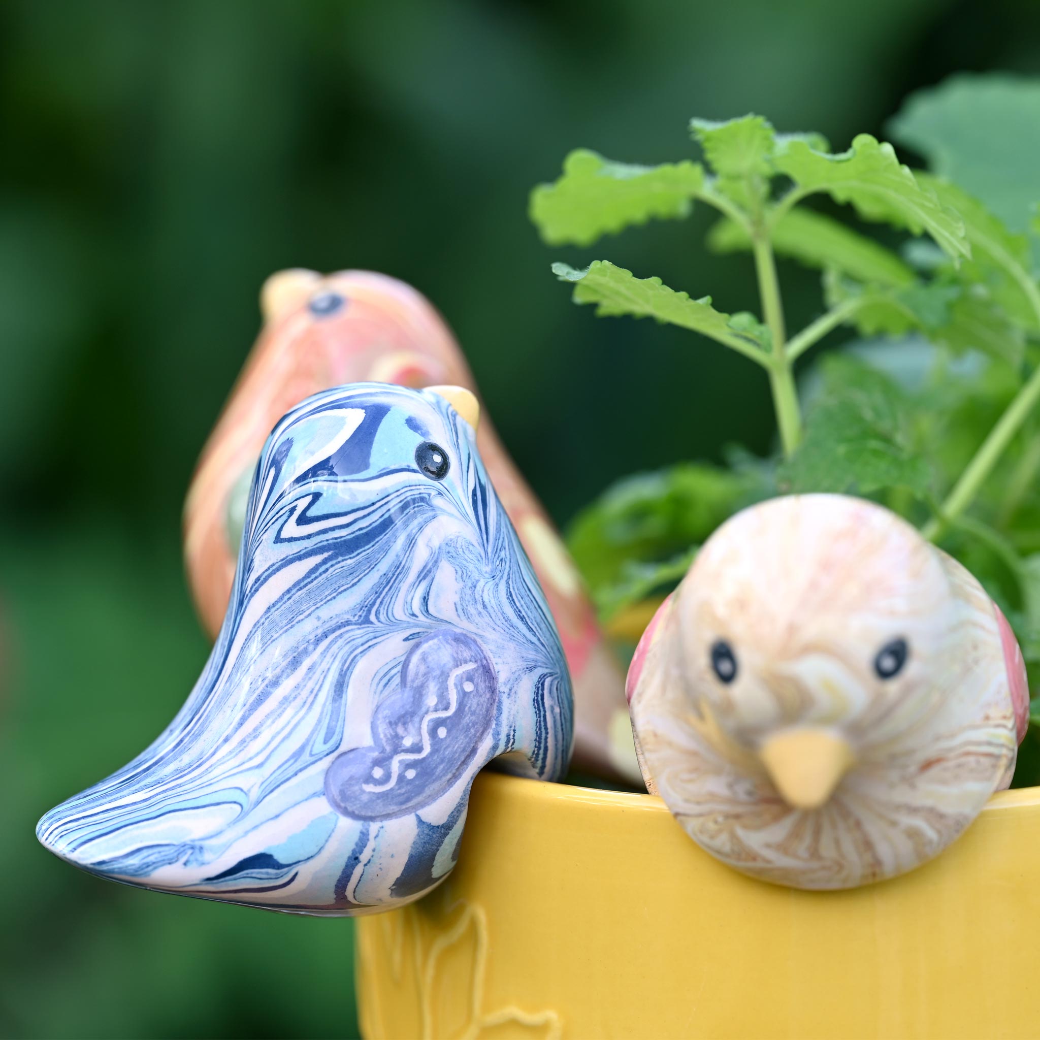 Bird - Swirled Pot Hugger
