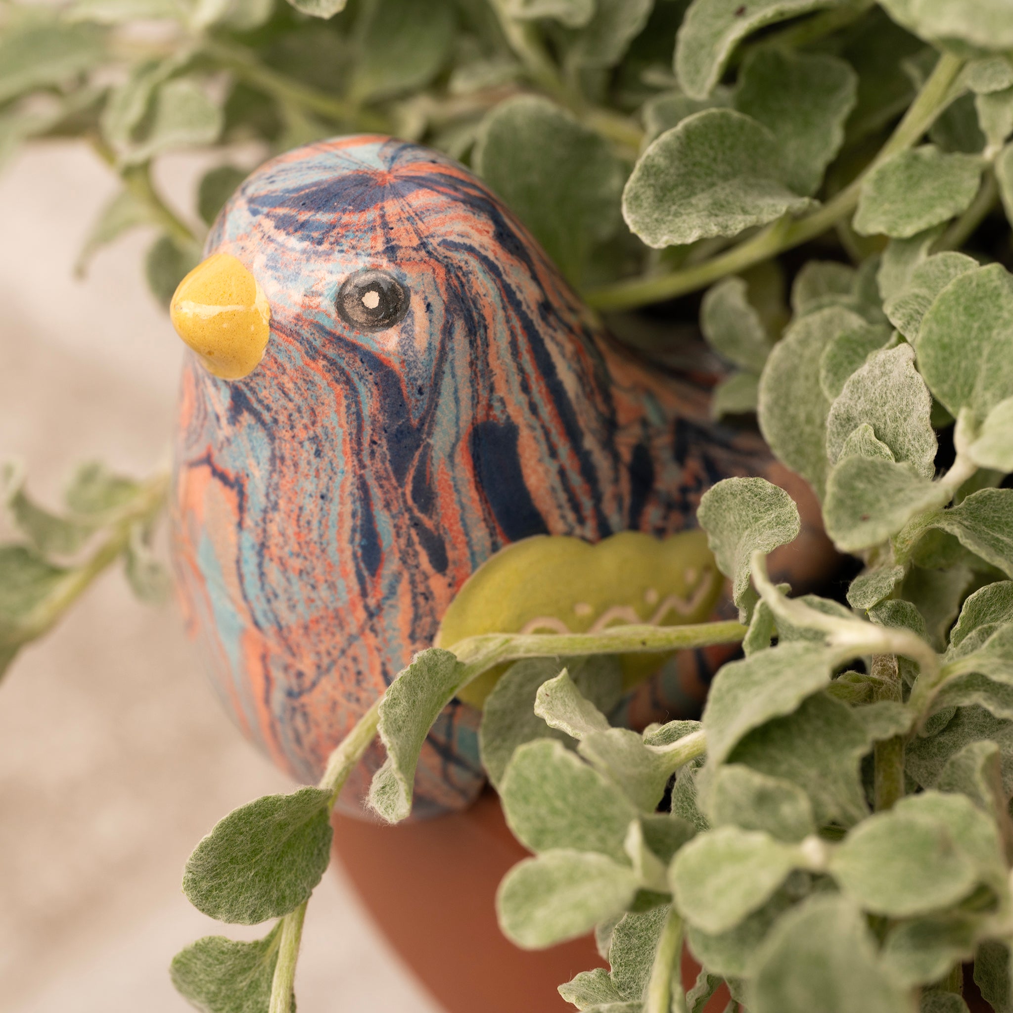 Bird - Swirled Pot Hugger