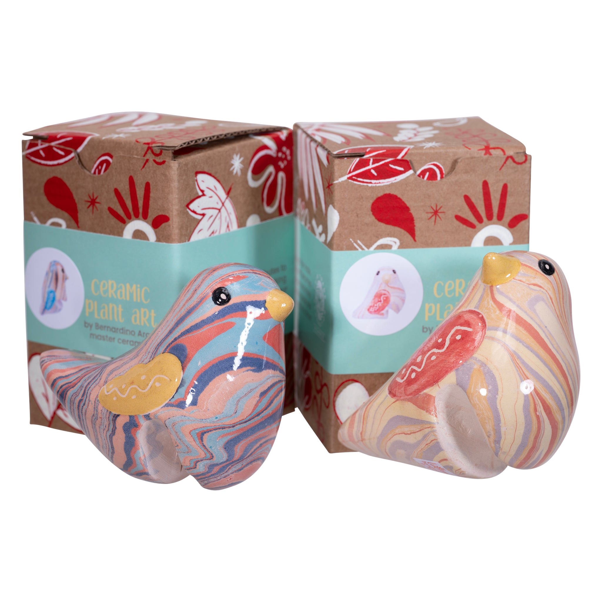 Bird - Swirled Pot Hugger