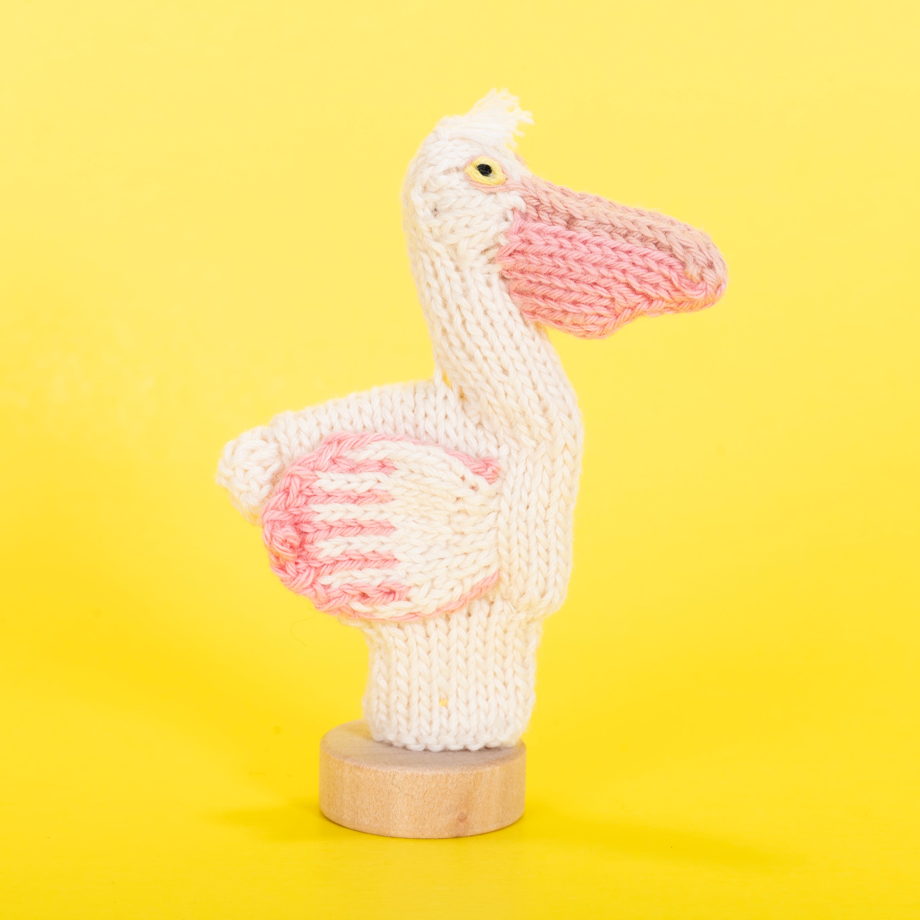 Pelican - Organic Cotton Finger Puppet