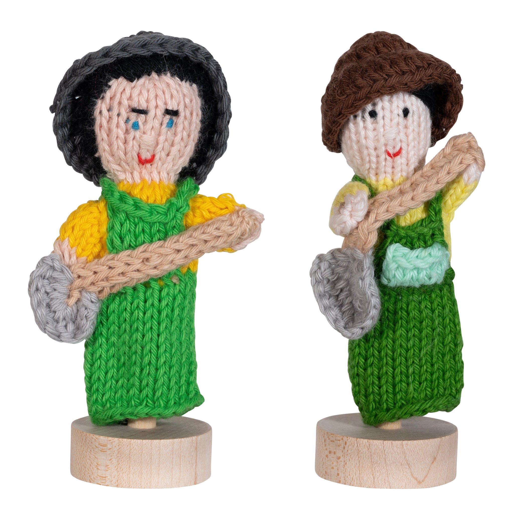 Gardener - Organic Cotton Finger Puppet