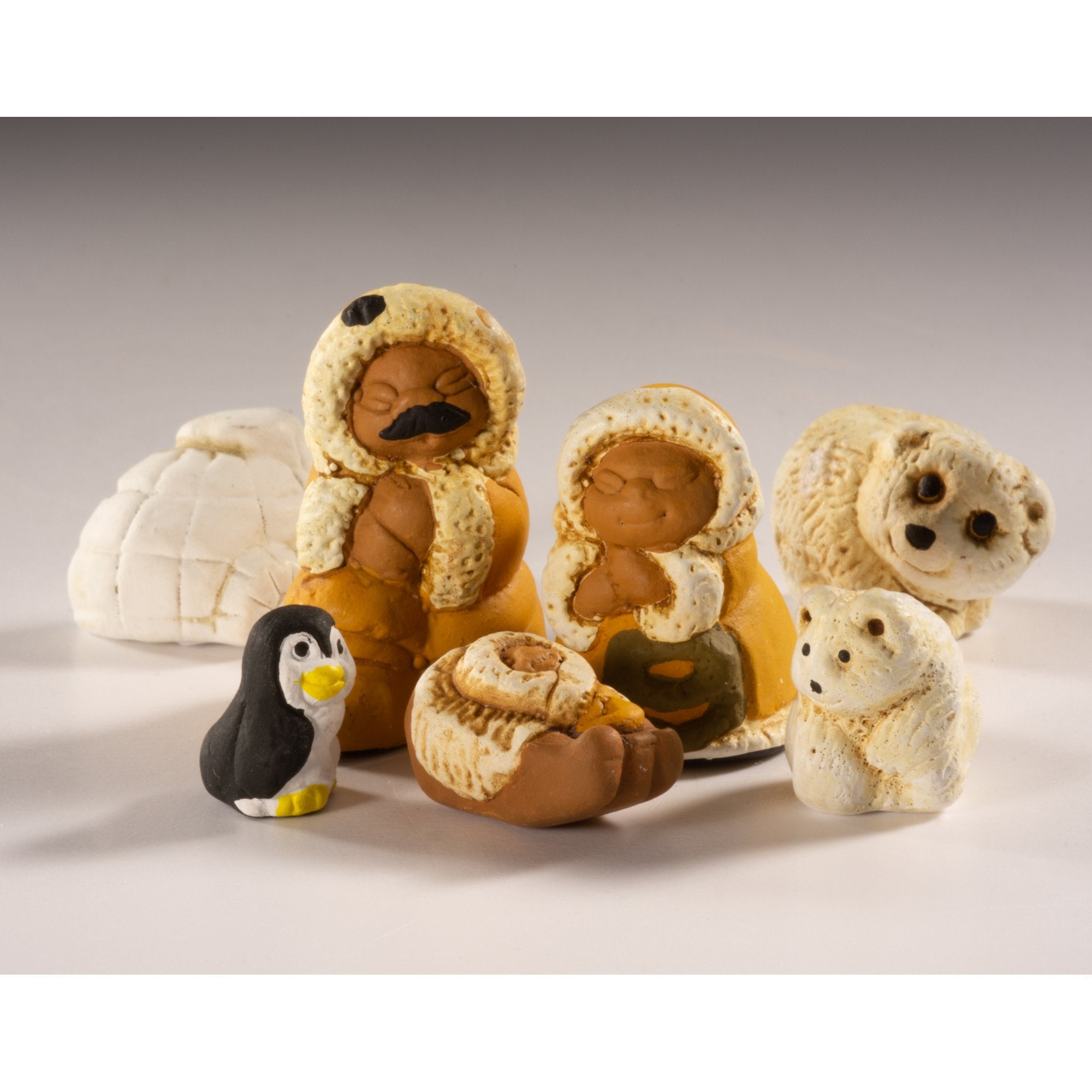 Polar - Petite Nativity Set of 7, 1"H