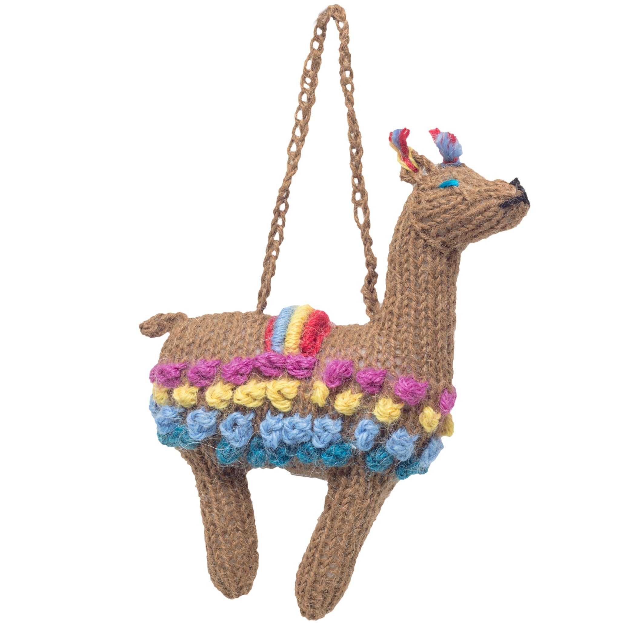 Llama - Alpaca Knitted Ornament