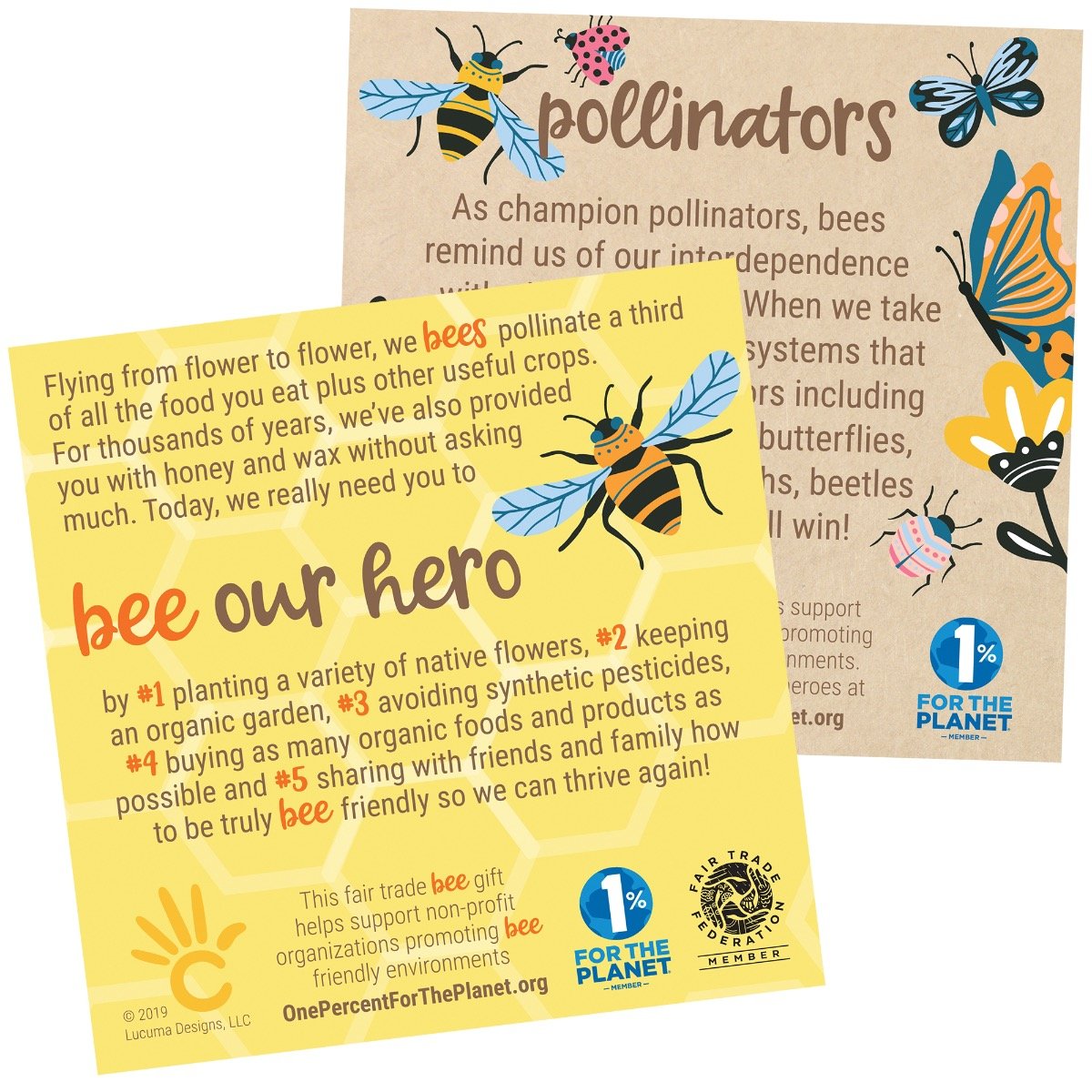 Bees and Pollinators Sign