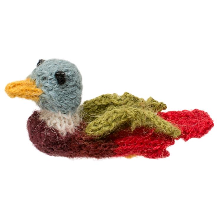 Bird - Alpaca Finger Puppet