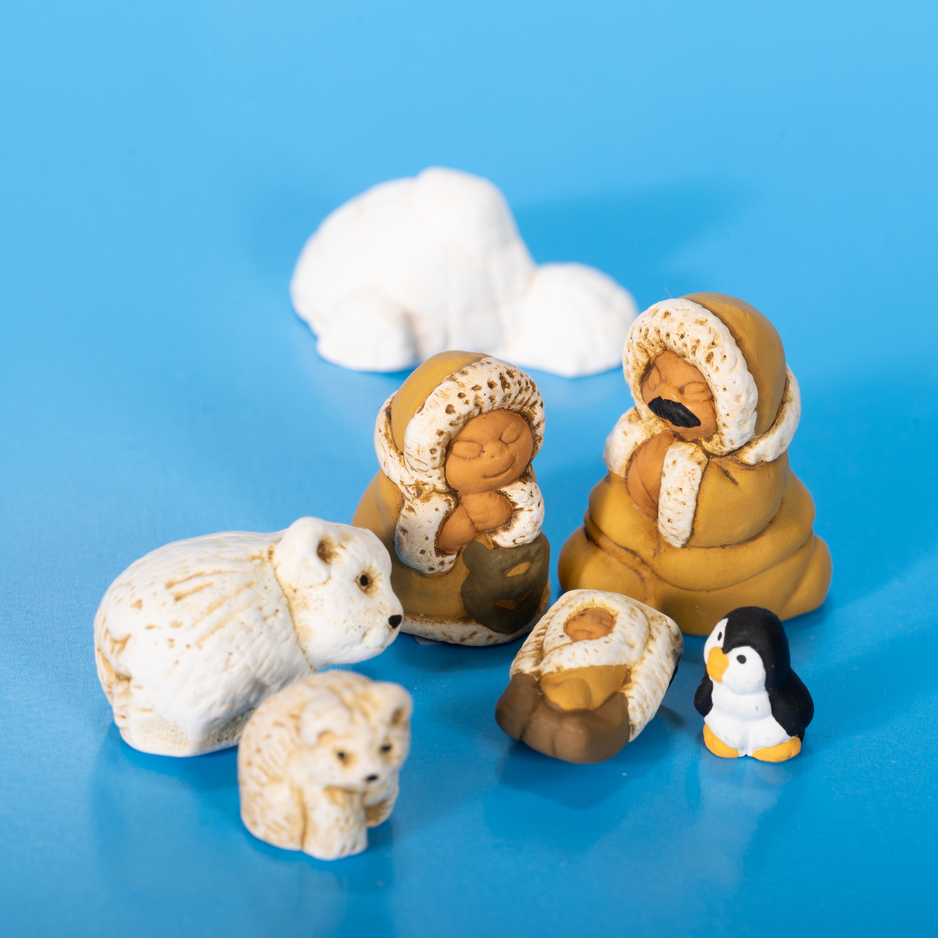 Polar - Mini Nativity Set of 7, 1"H