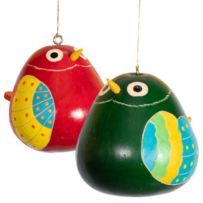 Birdie - Gourd Ornament - Assorted