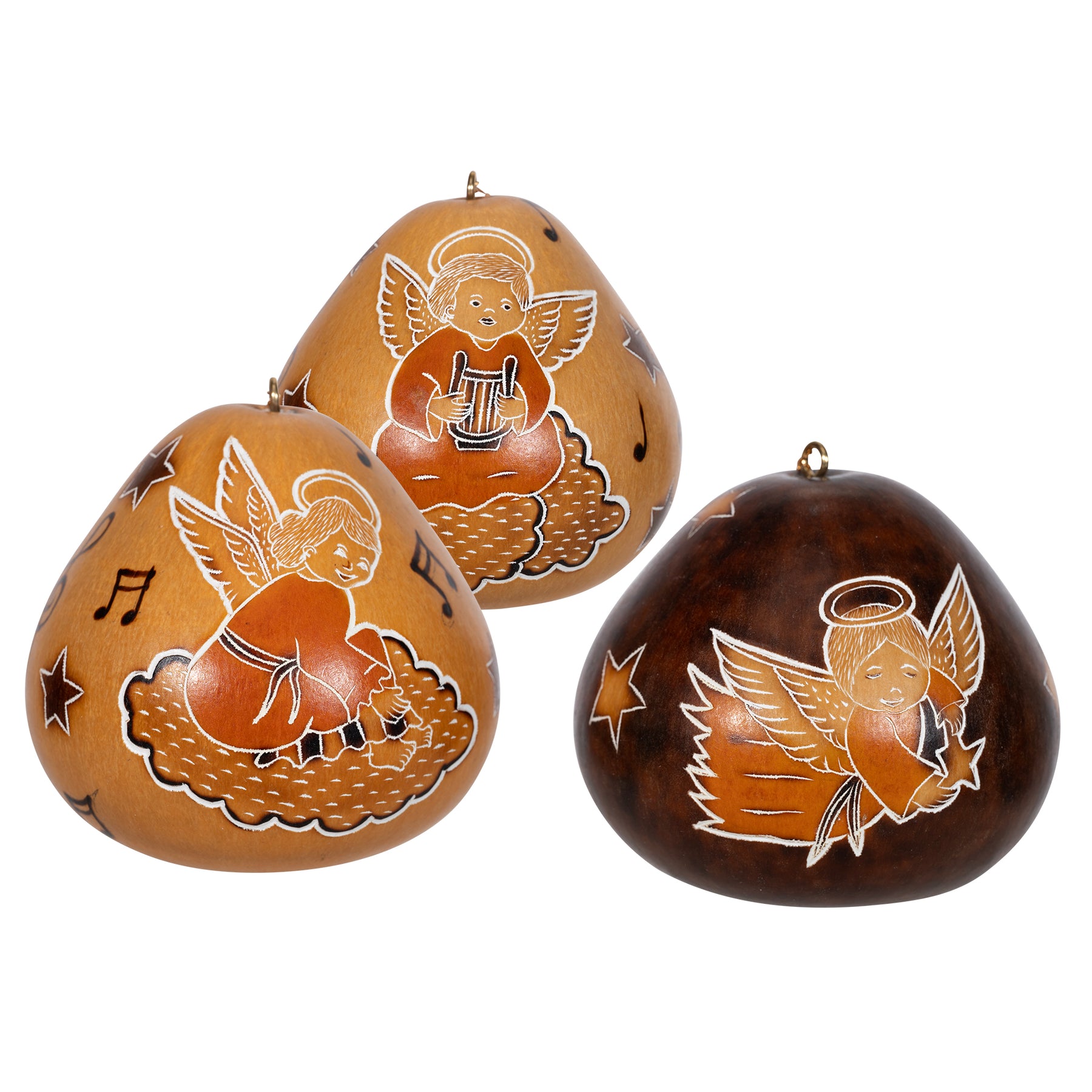 Angels - Gourd Ornament