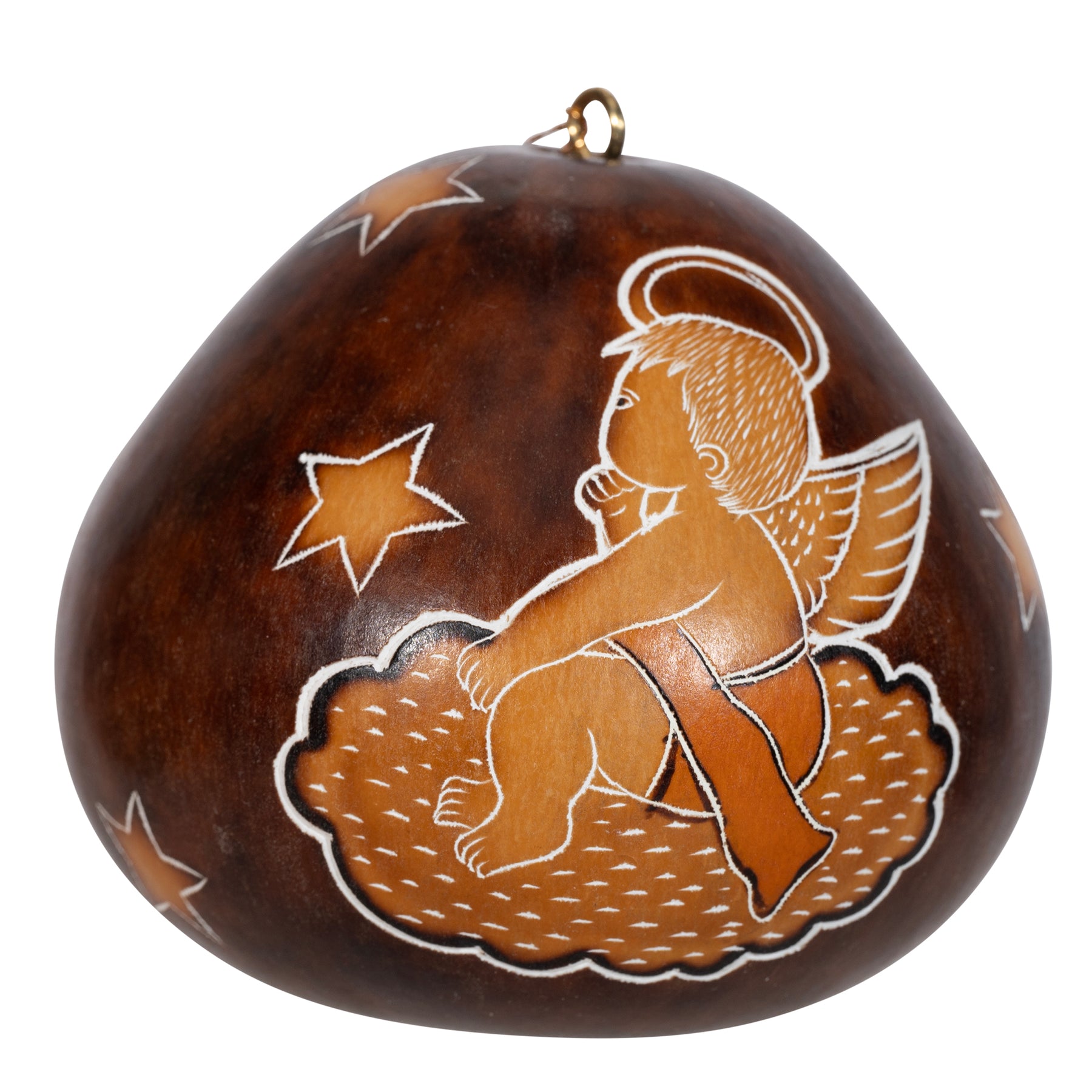 Angels - Gourd Ornament