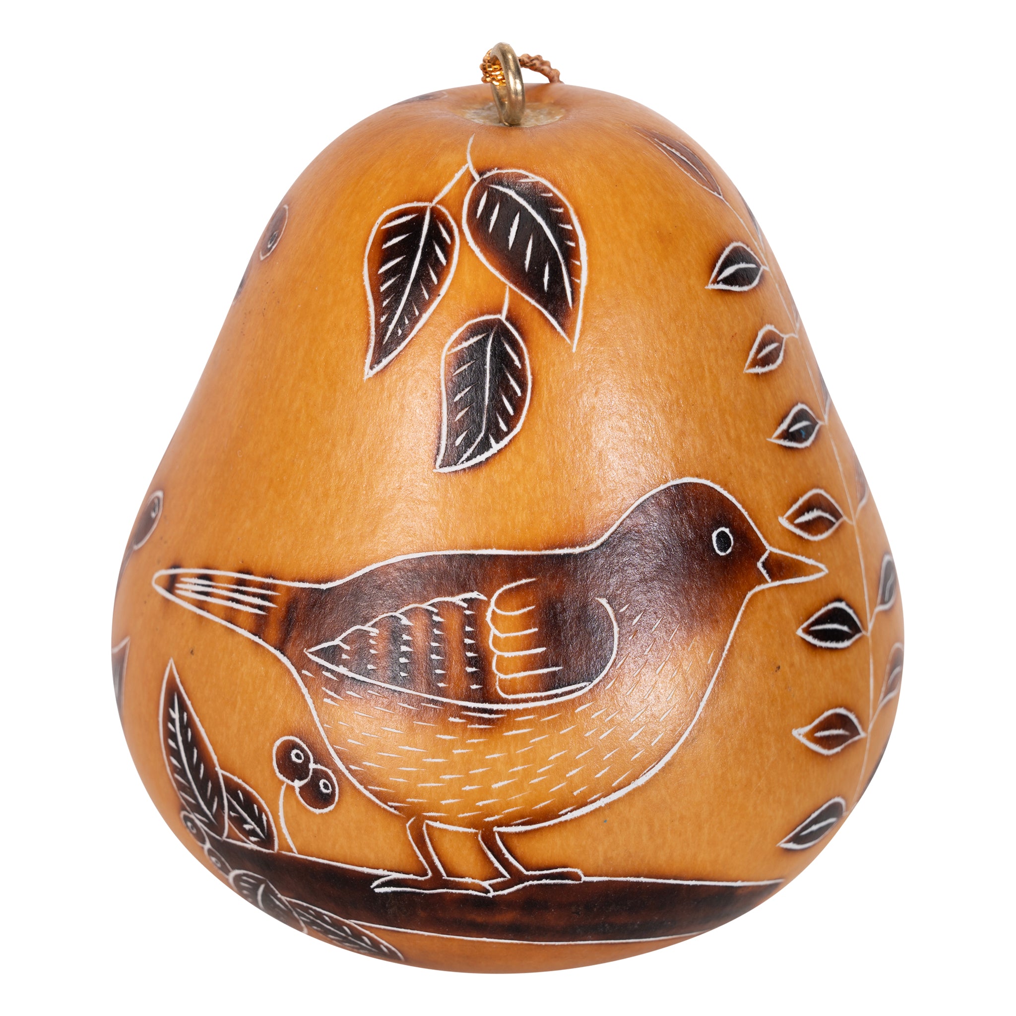 Backyard Birds - Gourd Ornament (sold in 12's)