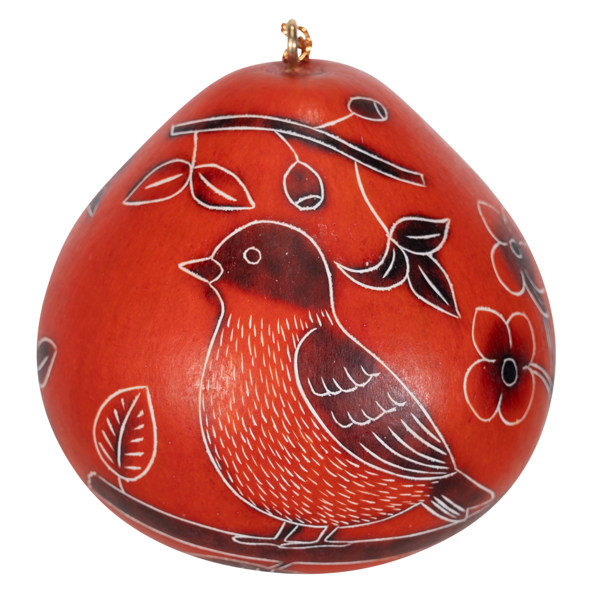 Backyard Birds - Gourd Ornament (sold in 12's)