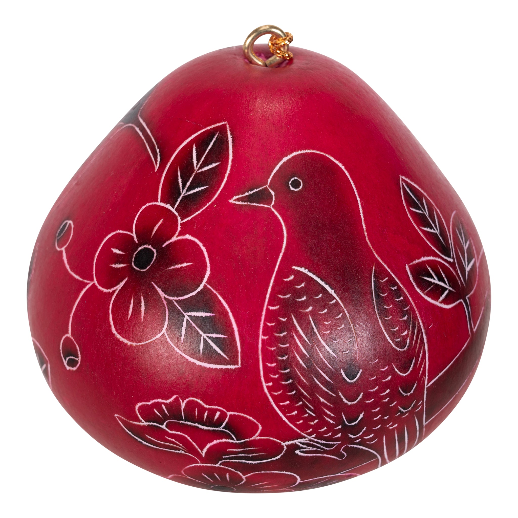 Backyard Birds - Gourd Ornament (sold in 12's)