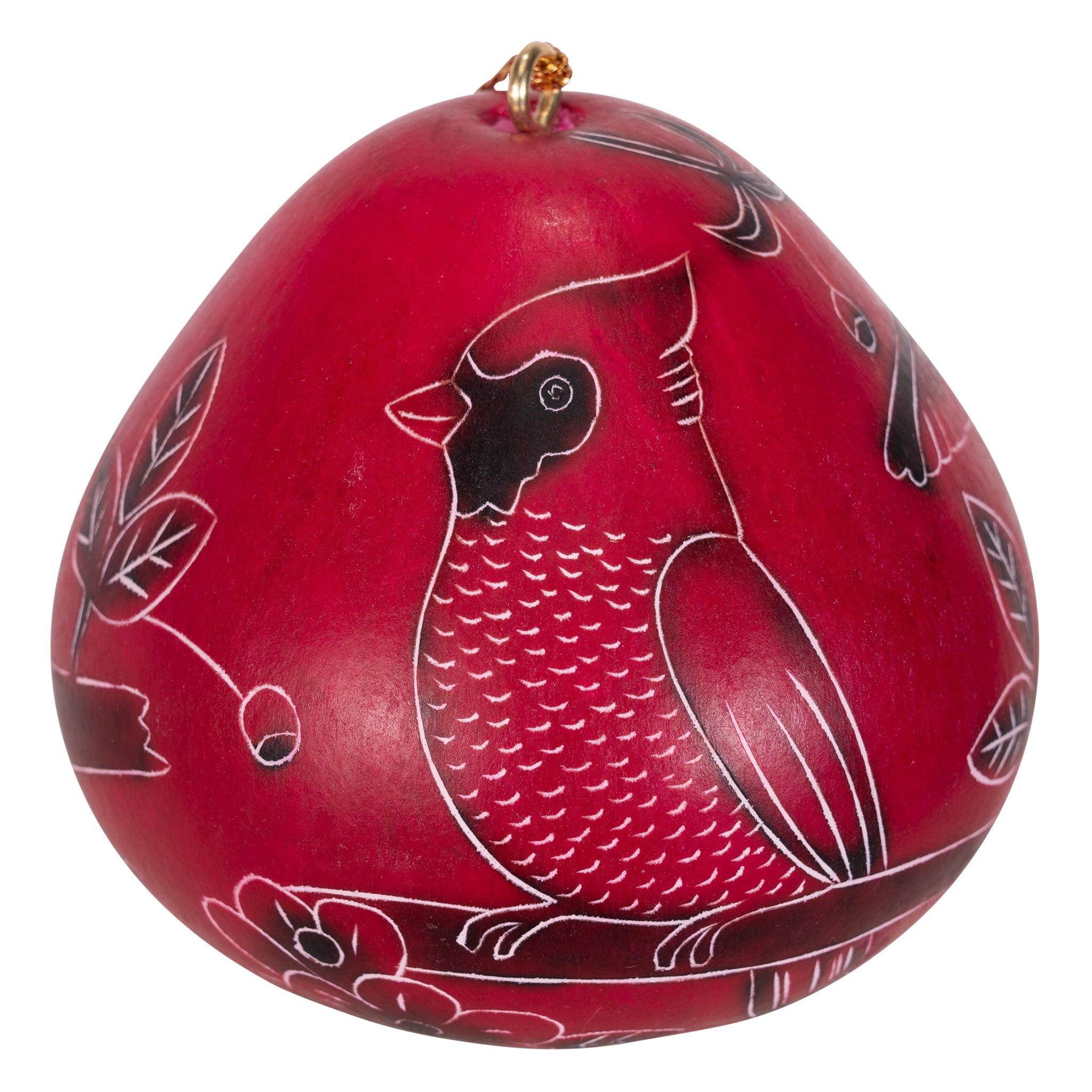 Backyard Birds - Gourd Ornament (sold in 12's)