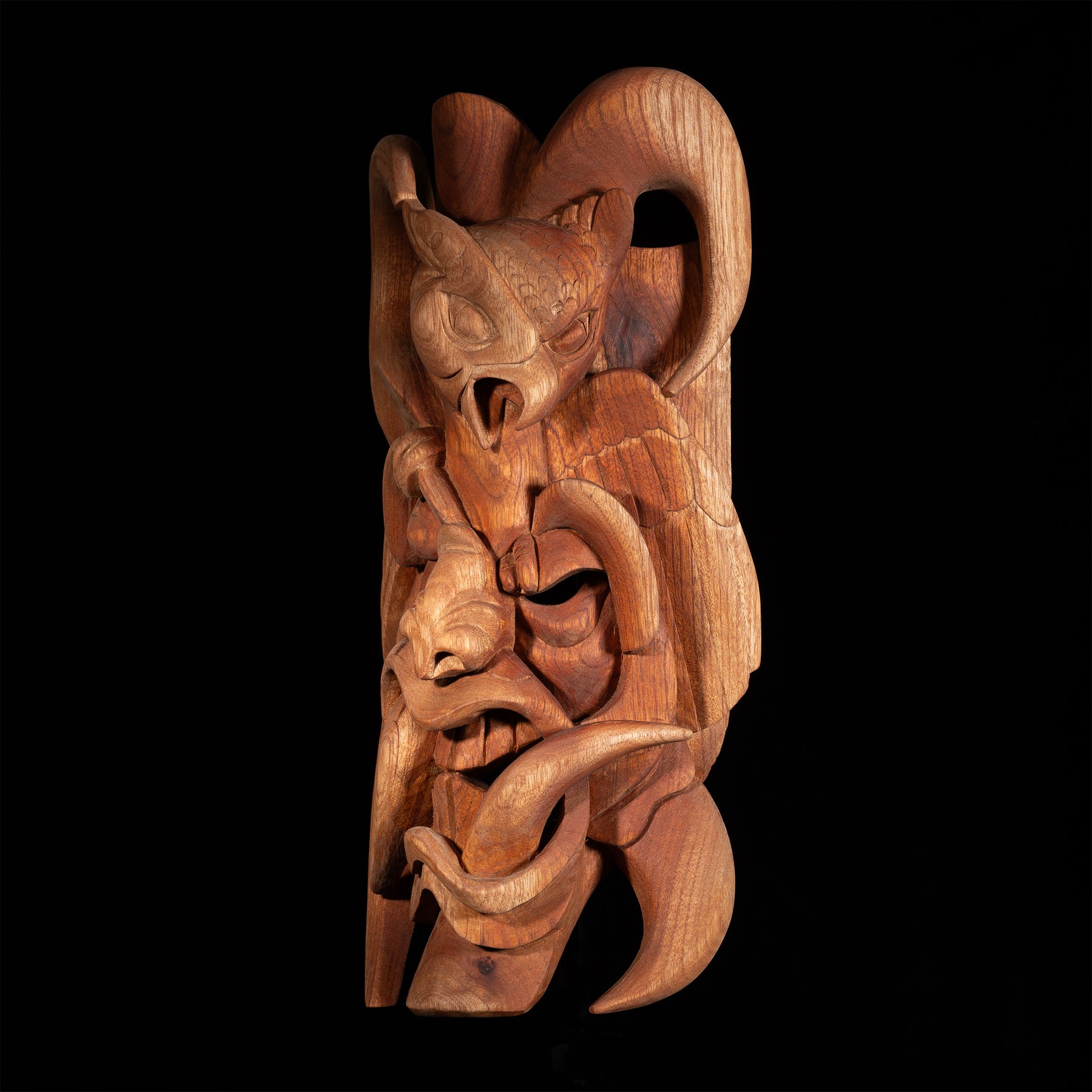 "Inner Magic" – Cedar Wood Boruca Mask by Emilio