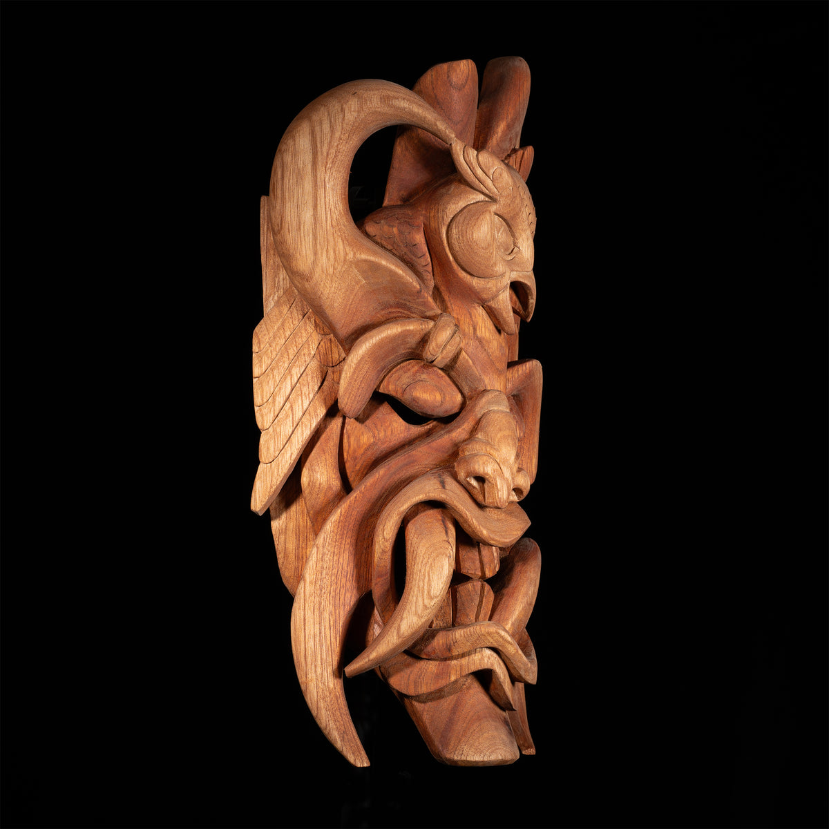 "Inner Magic" – Cedar Wood Boruca Mask by Emilio