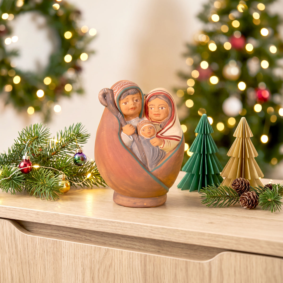 Holy Family - Ceramic Nativity