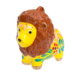 Lion - Confetti Ceramic Ornament
