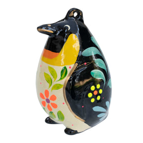 Penguin - Confetti Ceramic Ornament