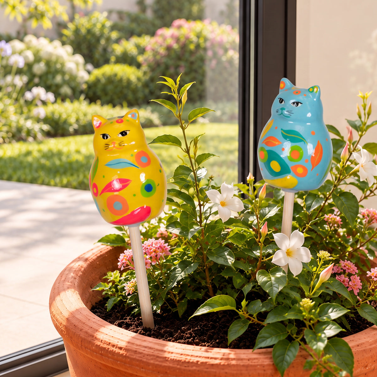 Cat Plant Stake