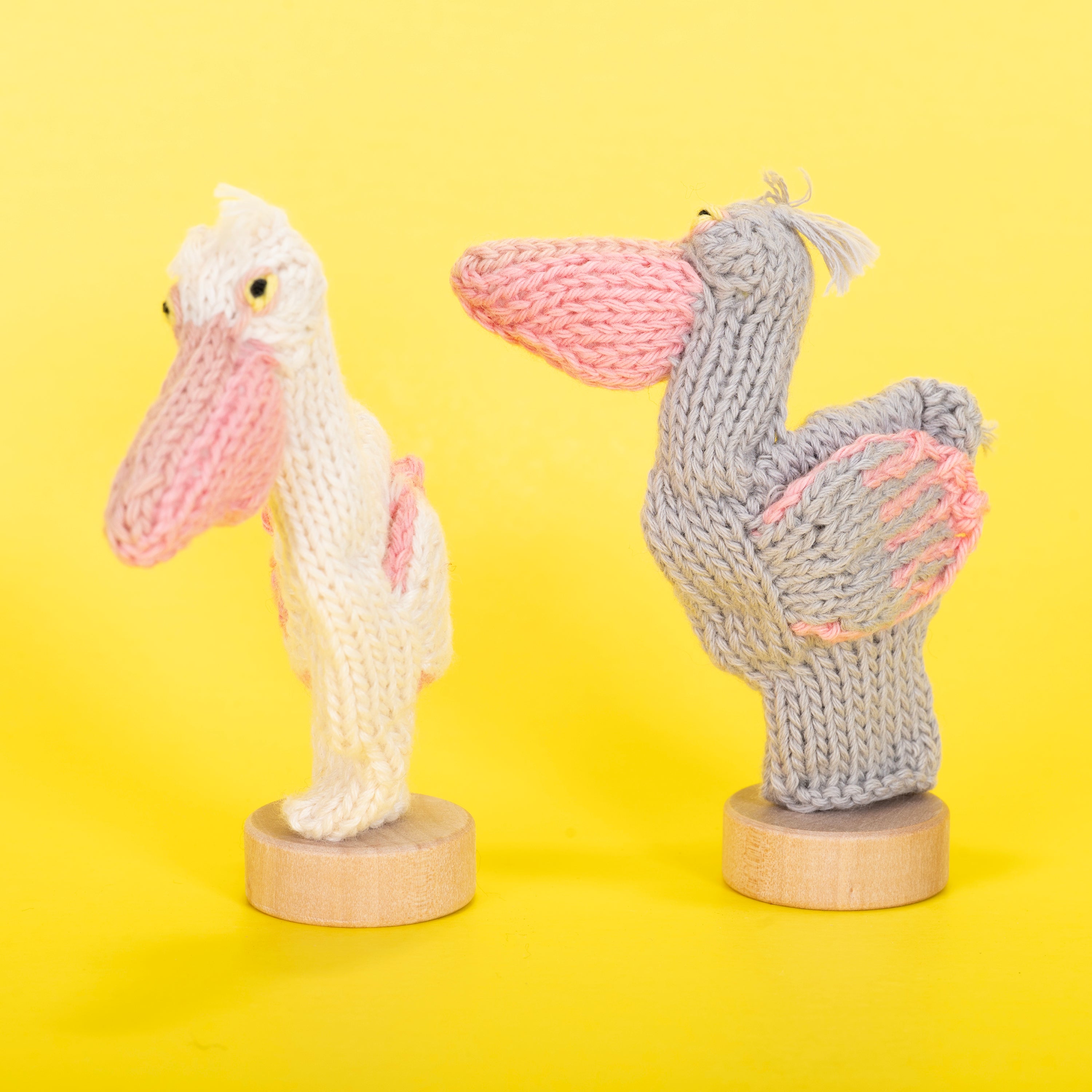 Pelican - Organic Cotton Finger Puppet