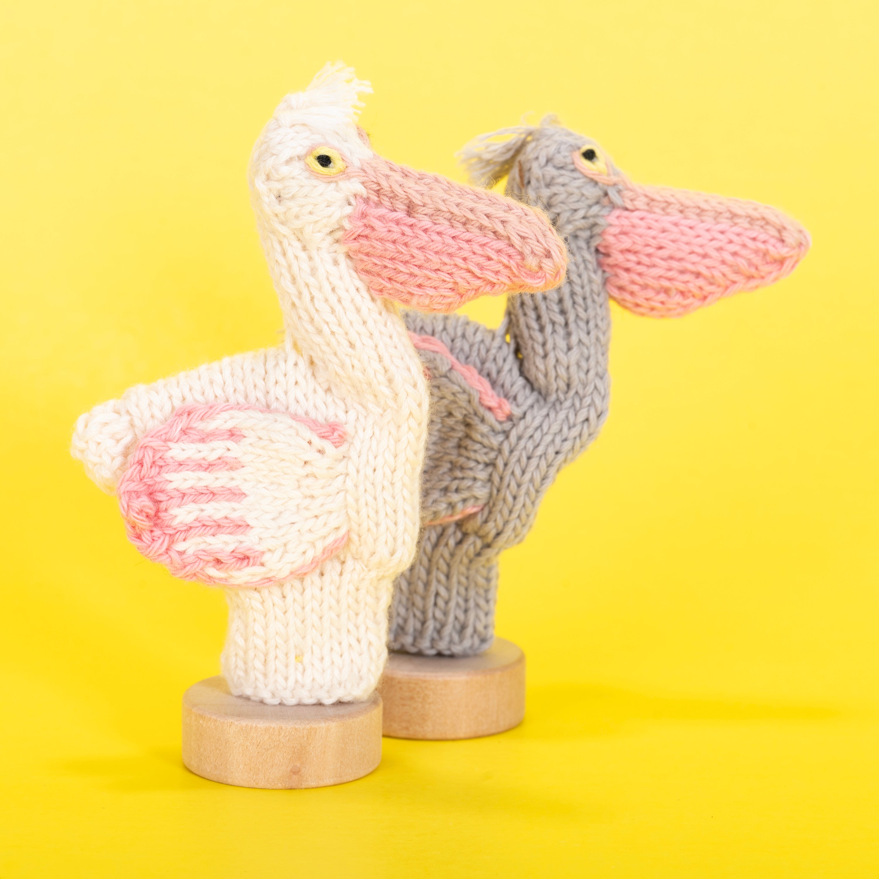 Pelican - Organic Cotton Finger Puppet