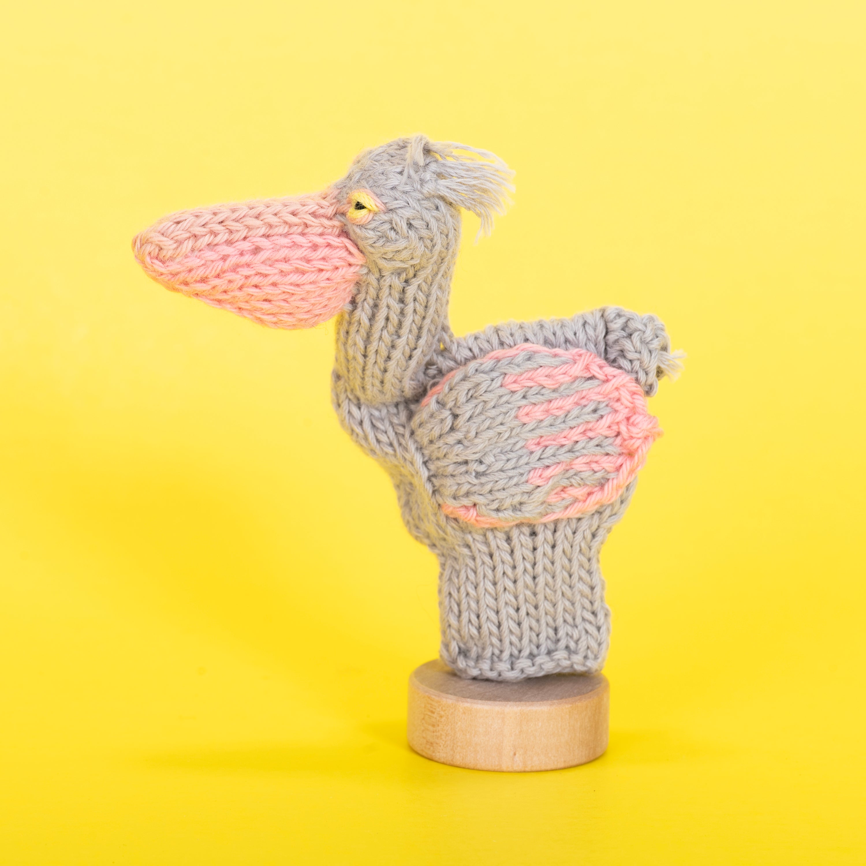 Pelican - Organic Cotton Finger Puppet