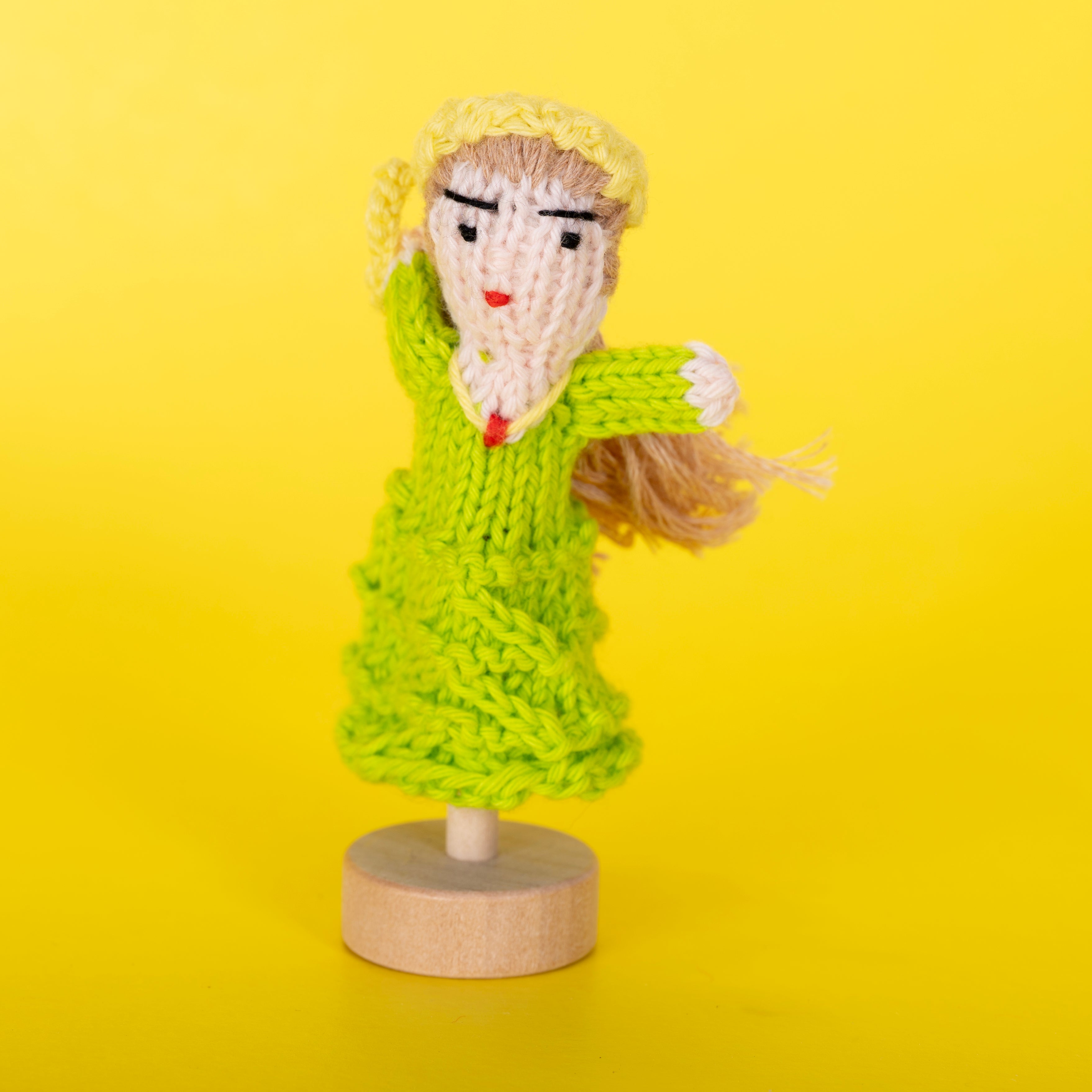 Princess - Bright Organic Cotton Finger Puppet
