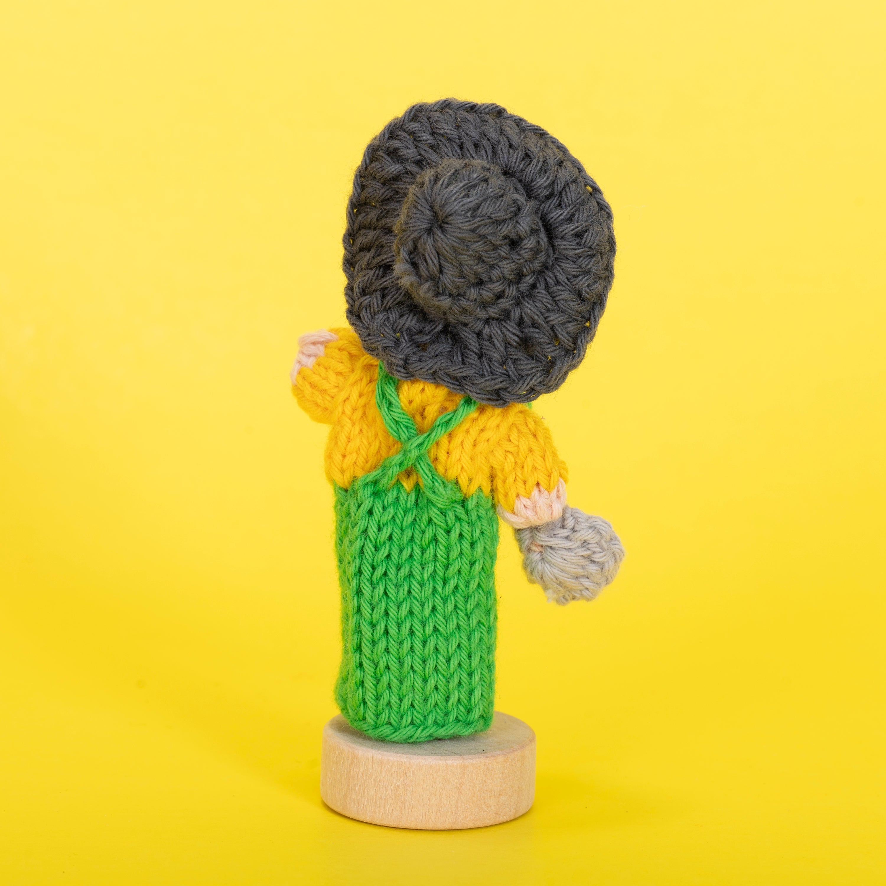 Gardener  - Organic Cotton Finger Puppet