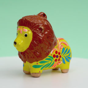 Lion - Confetti Ceramic Ornament
