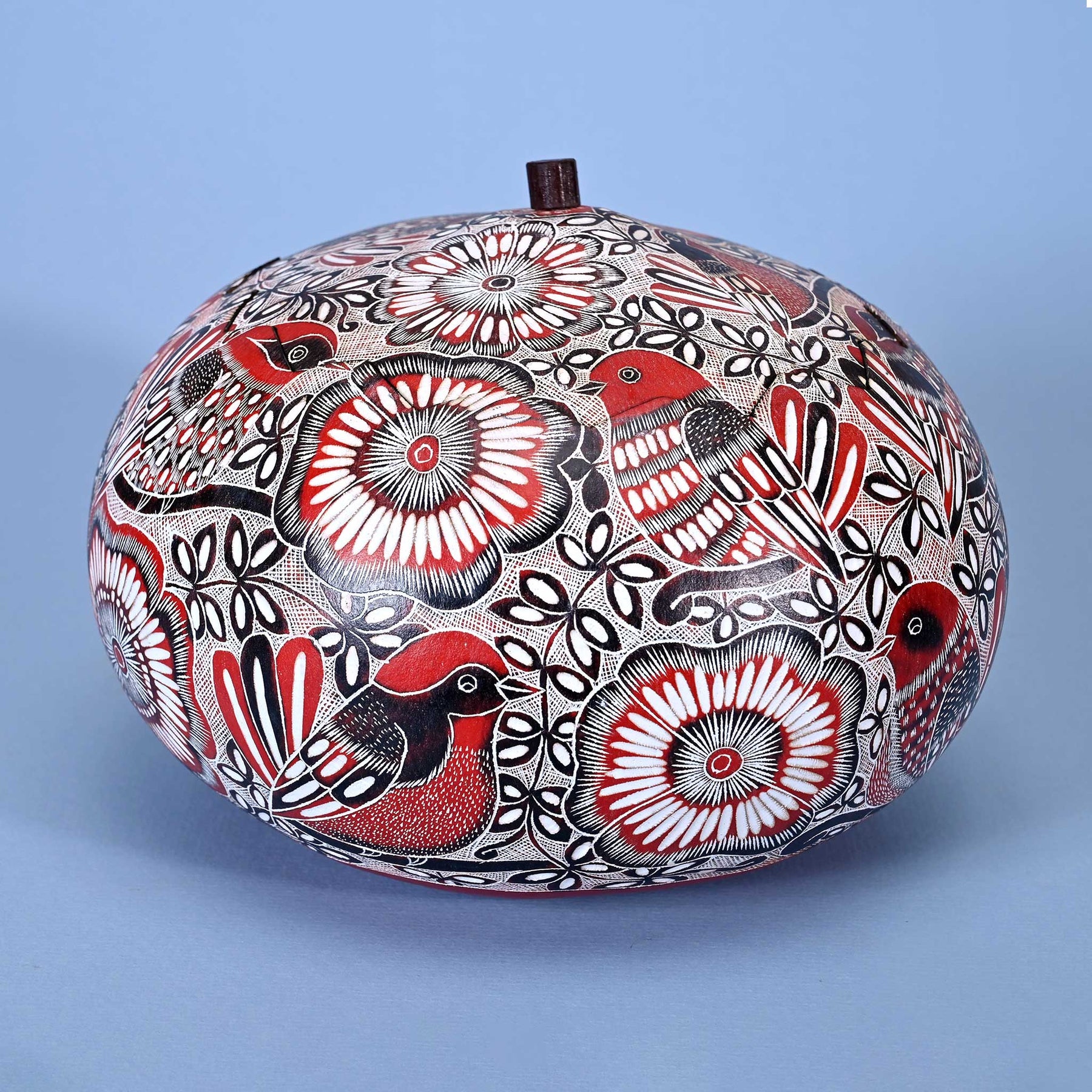 Lace Birds - Gourd Large Box