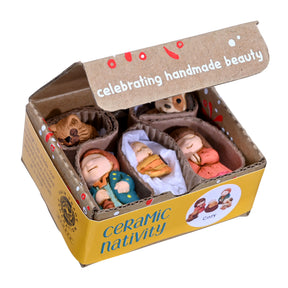 Cozy - Mini Nativity Set of 6, 1" H