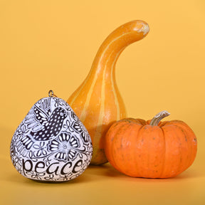 Love Birds - Gourd Ornament