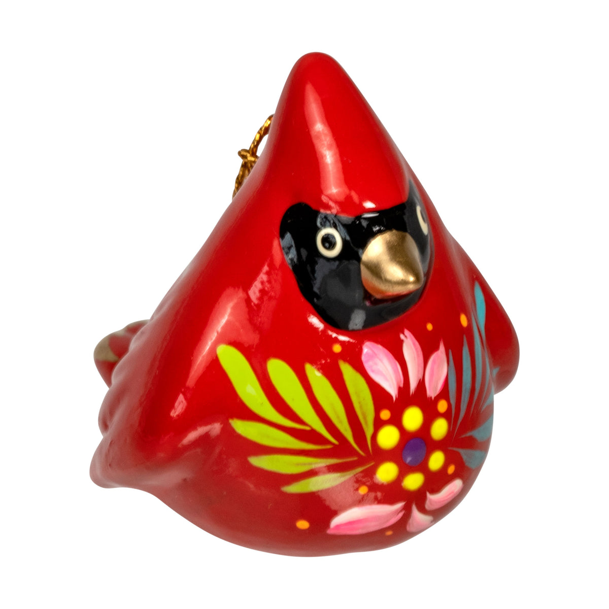 Cardinal - Confetti Ceramic Ornament
