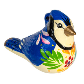 Blue Jay - Confetti Ceramic Ornament