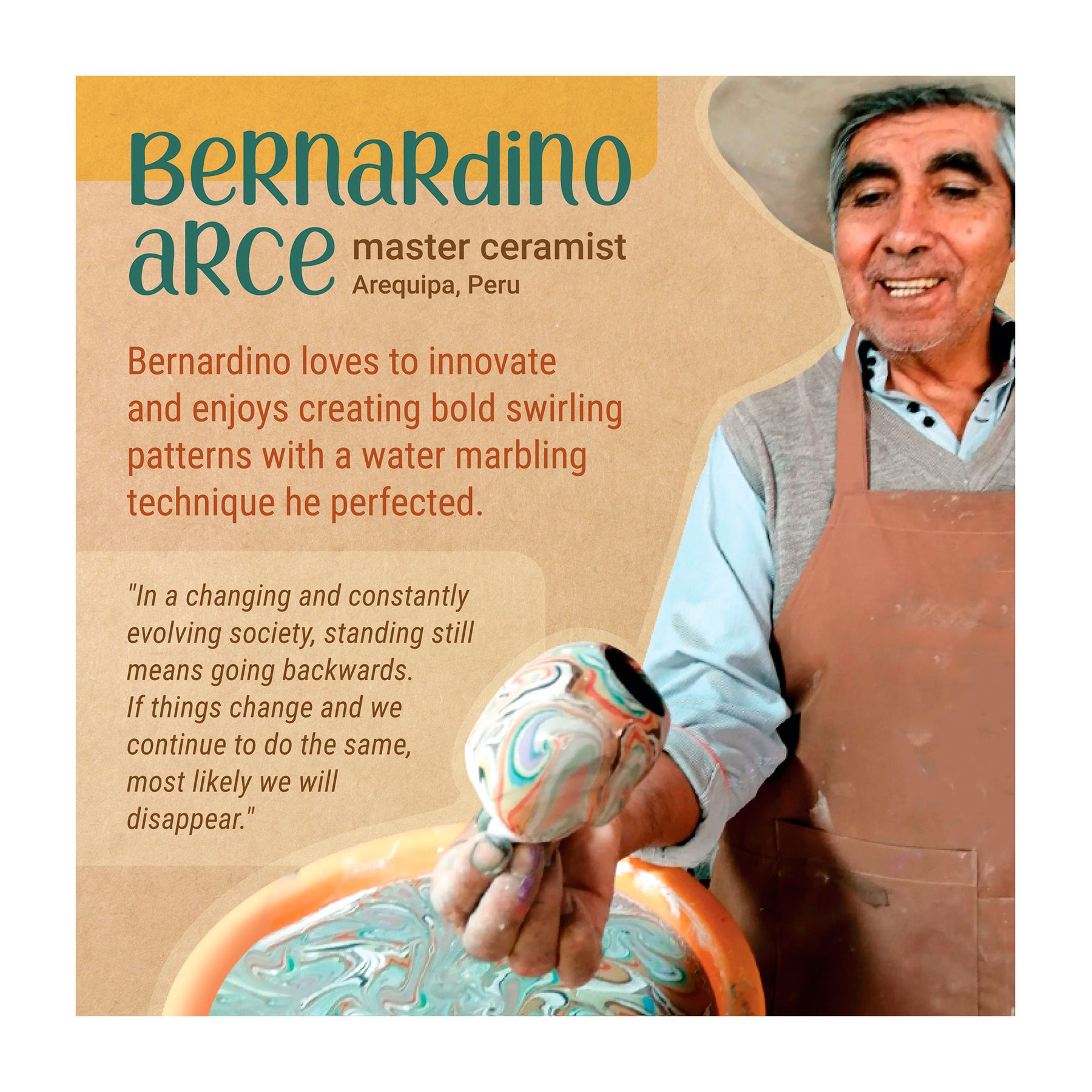 Bernardino Artist Tag (pack of 10)