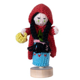 Little Red Riding Hood - Bright Organic Cotton Finger Puppet