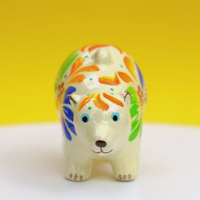 Polar Bear - Confetti Ceramic Ornament