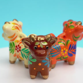 Cow - Confetti Ceramic Ornament