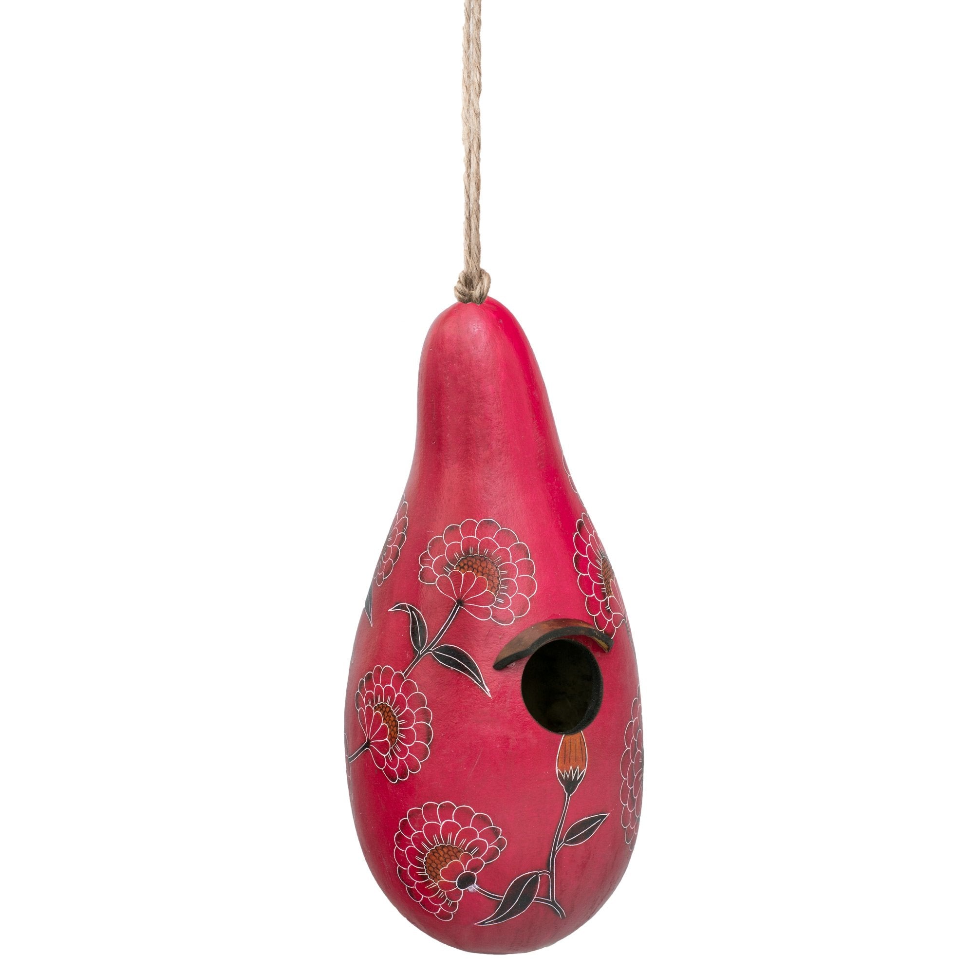 Zinnia - Gourd Birdhouse