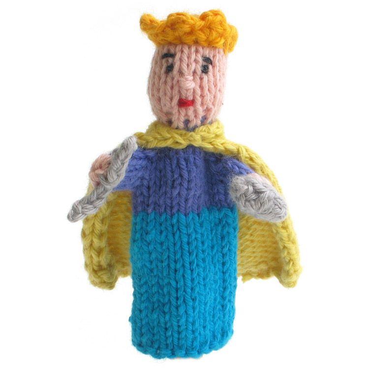 Prince - Bright Organic Cotton Finger Puppet