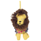 Lion - Alpaca Knitted Ornament