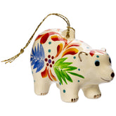Polar Bear - Confetti Ceramic Ornament