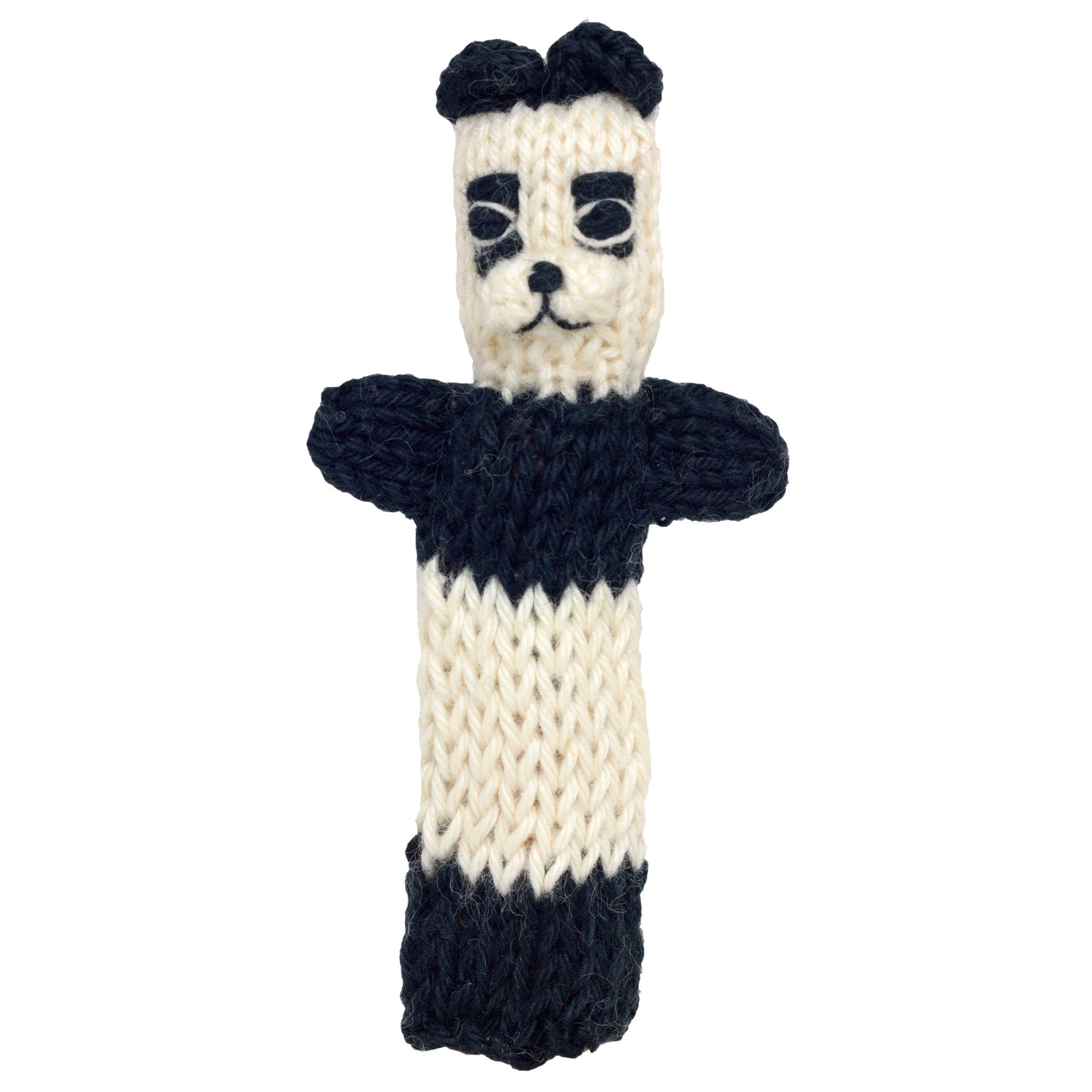 Panda - Bright Organic Cotton Finger Puppet